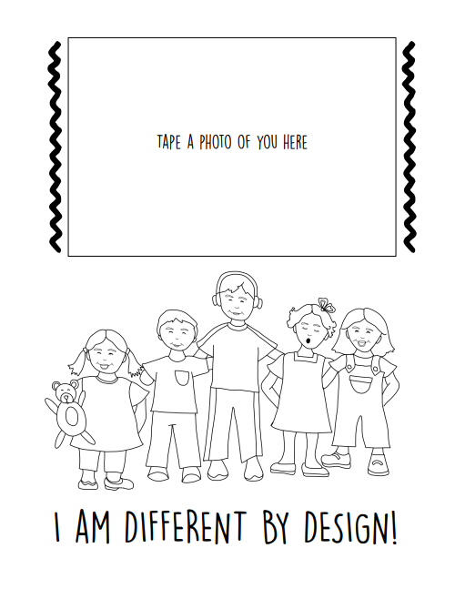 Digital World Down Syndrome Day | Different by Design | Kit Printables - No Digital Book