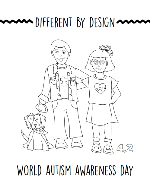 World Autism Awareness Day - Coloring Sheet